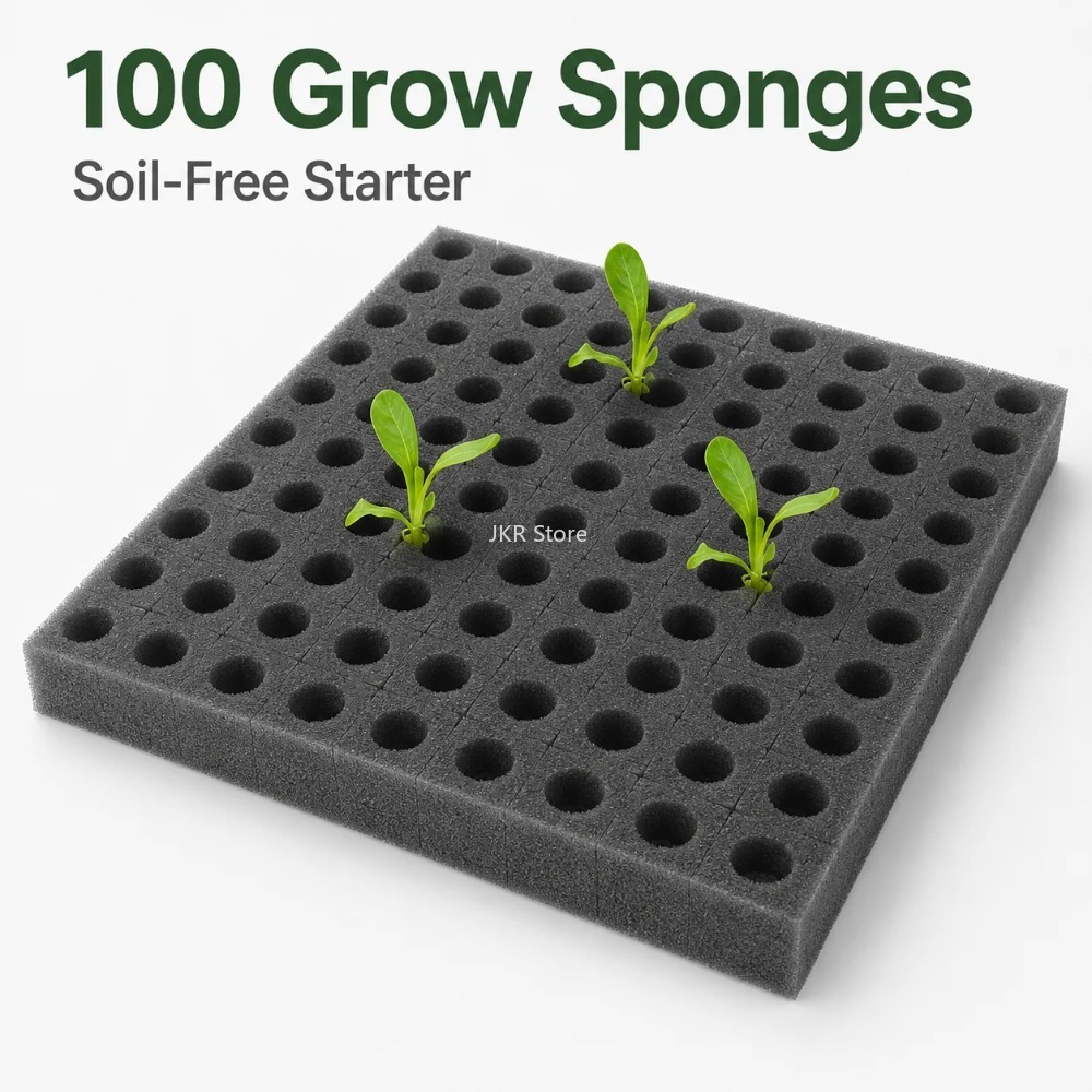 100 Pezzi di Spugne Idroponich - Nursery Plug Tray recensione e prezzo